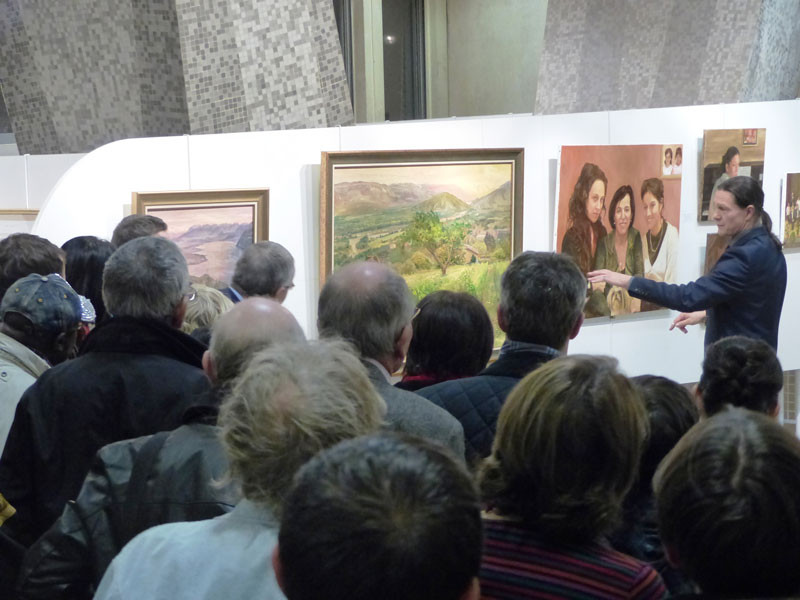 Exposition de peintures et croquis d’Oleg « Regard slave » à Lyon