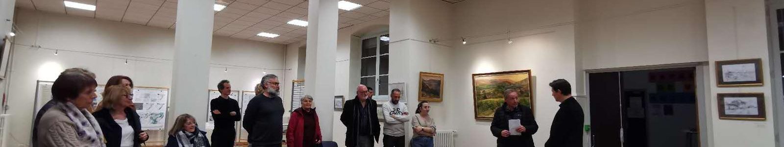 Exposition d’art plastique, des projets d’architecture et d’urbanisme d’Oleg Petounine à L’Arbresle